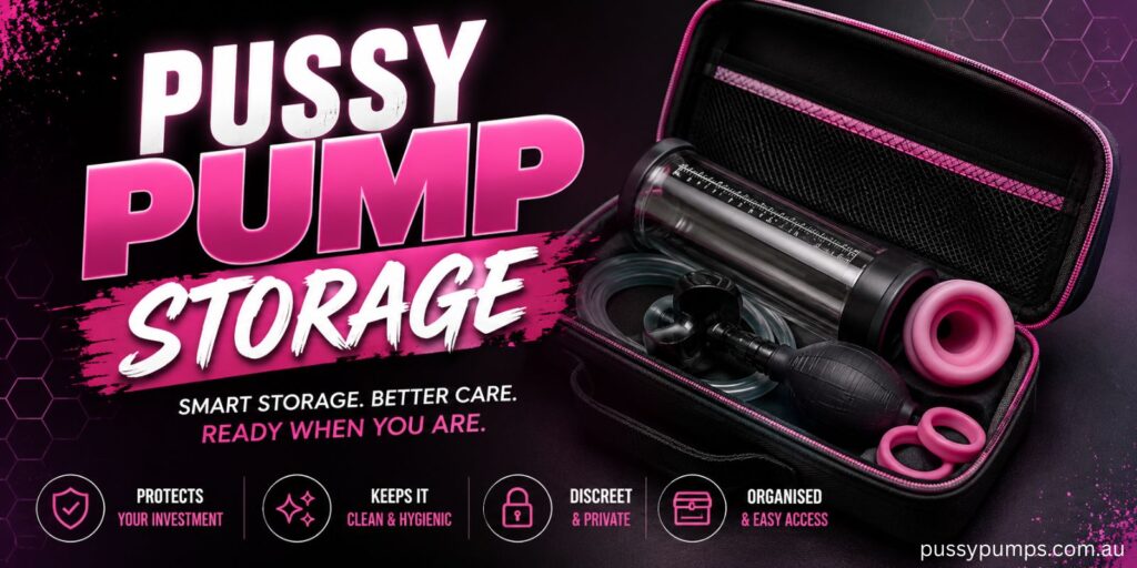 Pussy Pump Storage: Smart Storage For Better Hygiene And Care
